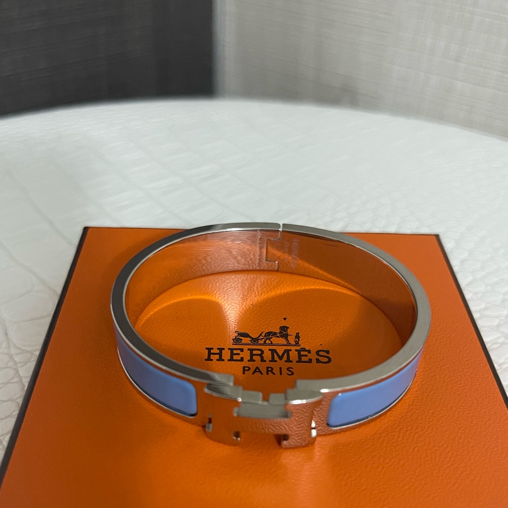 Clic H Bracelet Authentic. Original Hermes Box And Dust Box Including.